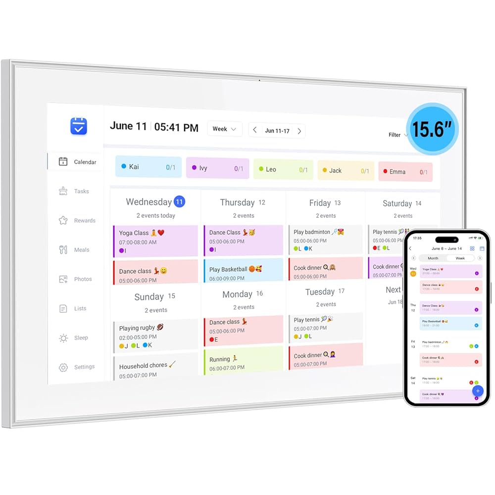 Calendar digital interactiv