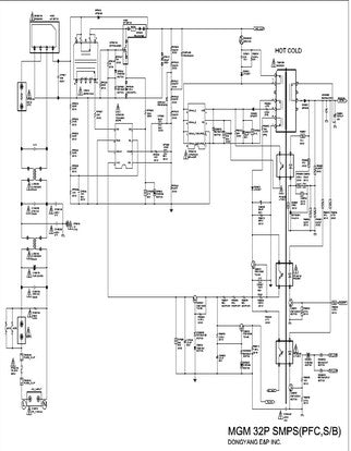 Schema tv lcd SAMSUNG LE32M71B
