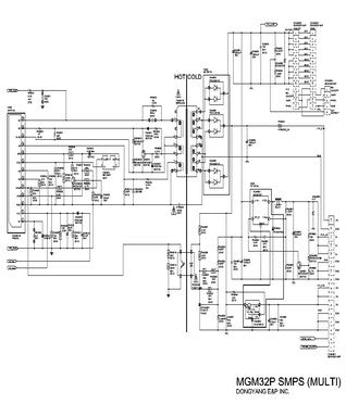 Schema tv lcd SAMSUNG LE32M71B